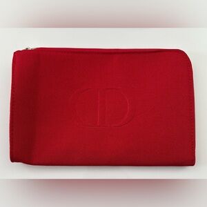 Brand New Christian Dior Red Pouch